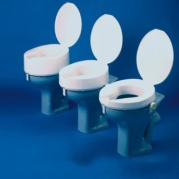 ASIENTO ELEVADOR DE W.C. 10cm CON TAPA
